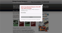 Desktop Screenshot of orangecountydesigners.com